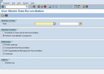 indirect assignment of role sap