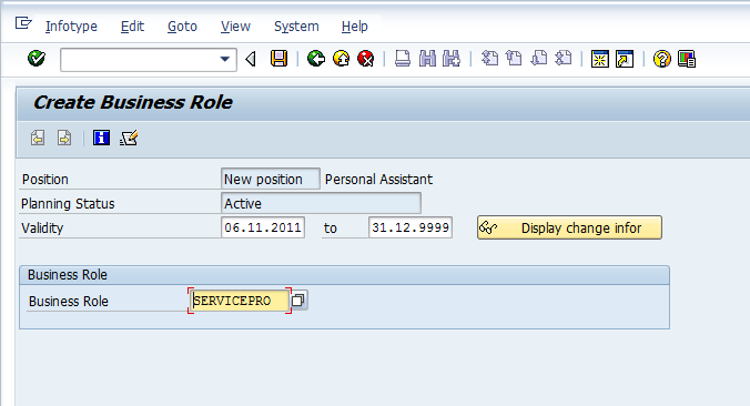 PP01 - Assigning Business Roles